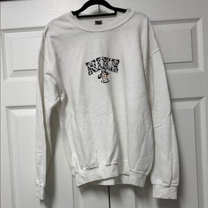 Nike White Sweater